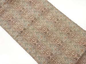 華紋に花唐草模様織出し名古屋帯